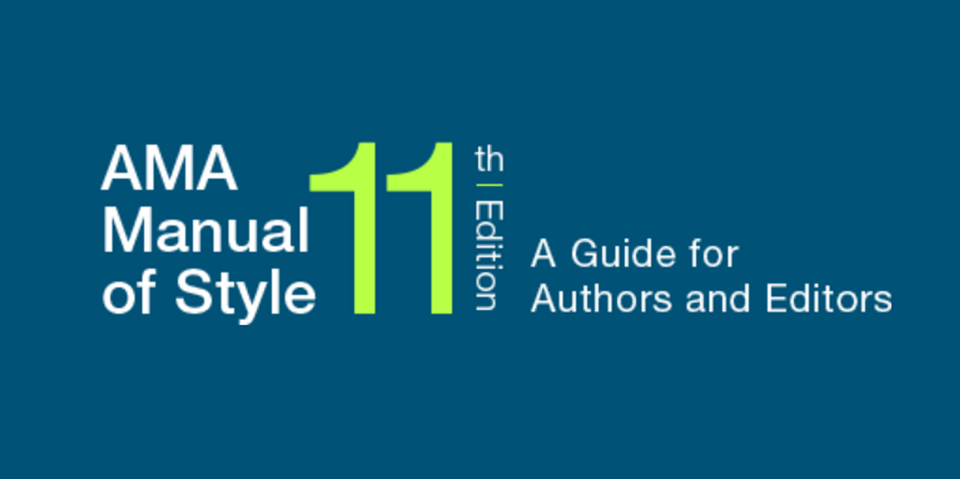 AMA Manual of Style