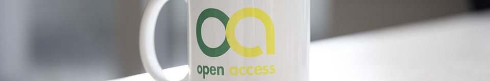Tasse mit Open Access-Logo