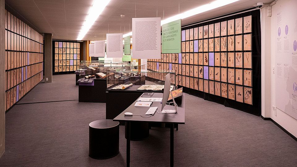 Ausstellung Herbarium 