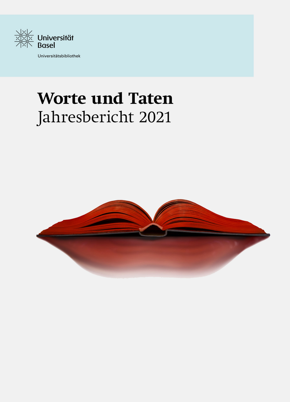 Titelseite Jahresbericht 2021