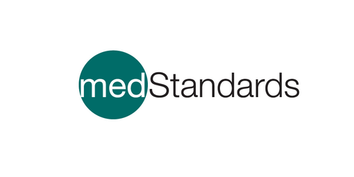 [Translate to English:] medStandards Logo