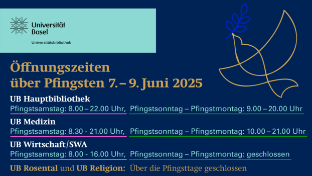 Öffnungszeiten Pfingsten