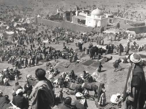 Sakhi Schrein, Kabul 1944